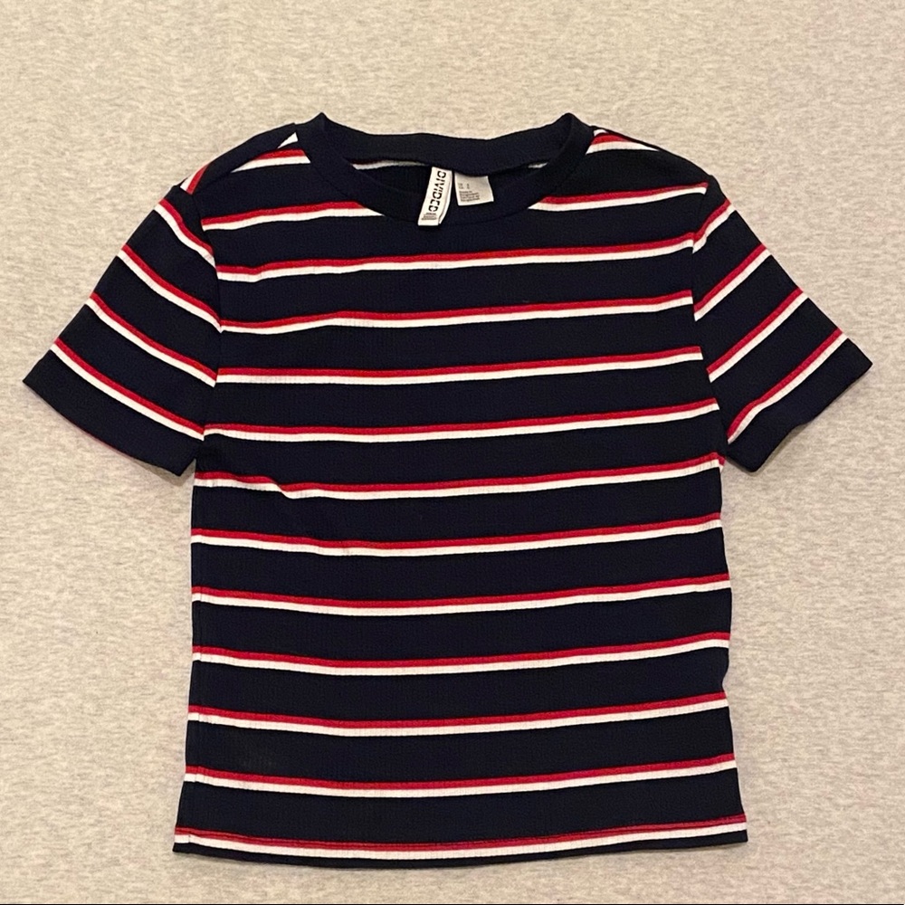 H &M striped top
